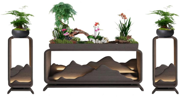 總經(jīng)理辦公室微景觀|嘉禾苗圃