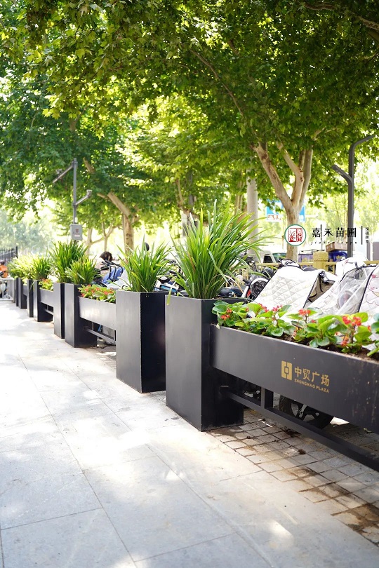 室外花箱綠植租擺|西安嘉禾苗圃